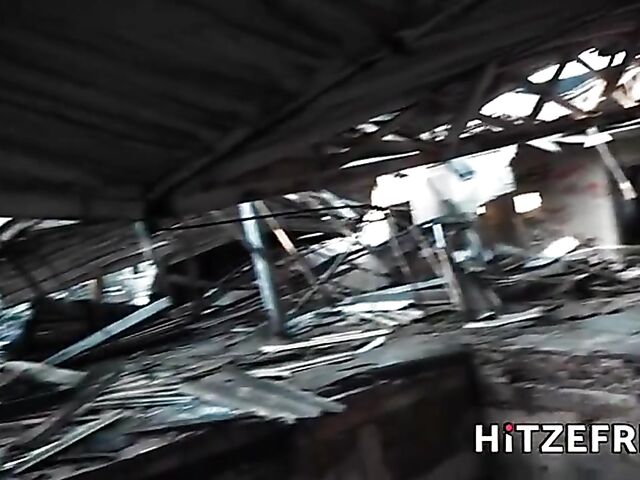 Busty slut Candy Alexa loves getting screwed in abandoned places