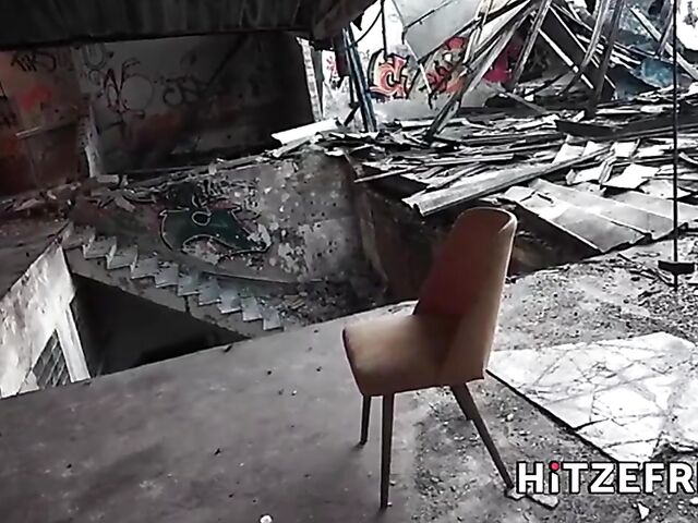 Busty slut Candy Alexa loves getting screwed in abandoned places