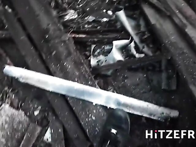 Busty slut Candy Alexa loves getting screwed in abandoned places