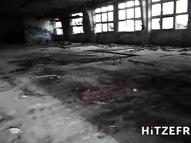 Busty slut Candy Alexa loves getting screwed in abandoned places