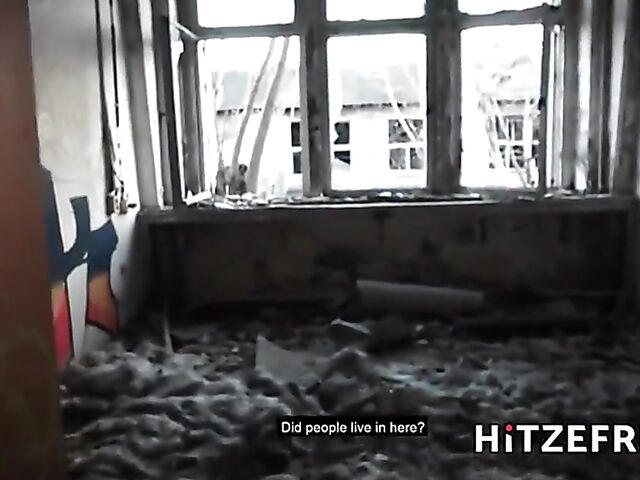 Busty slut Candy Alexa loves getting screwed in abandoned places