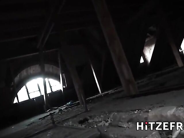 Busty slut Candy Alexa loves getting screwed in abandoned places