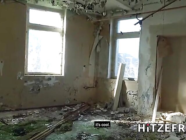 Busty slut Candy Alexa loves getting screwed in abandoned places