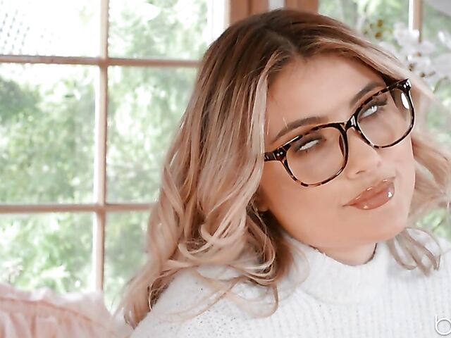 Small boobs seductress in black stockings Adria Rae