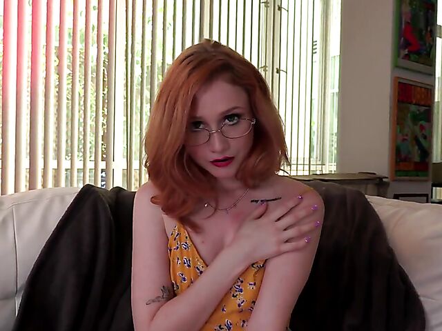 Scarlet Skies - Redhead POV cock cravings