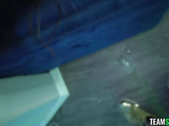 Harmony Wonder - Brown-eyed teen POV blowjob and face fuck