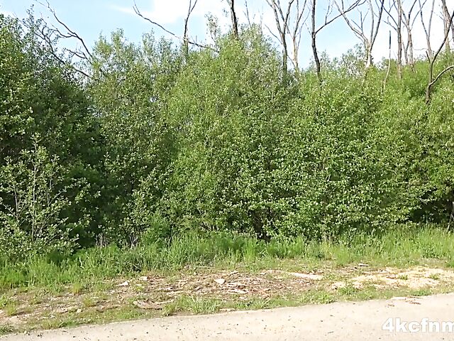 Jennifer Mendes - Outdoor CFNM handjob for an old pervert