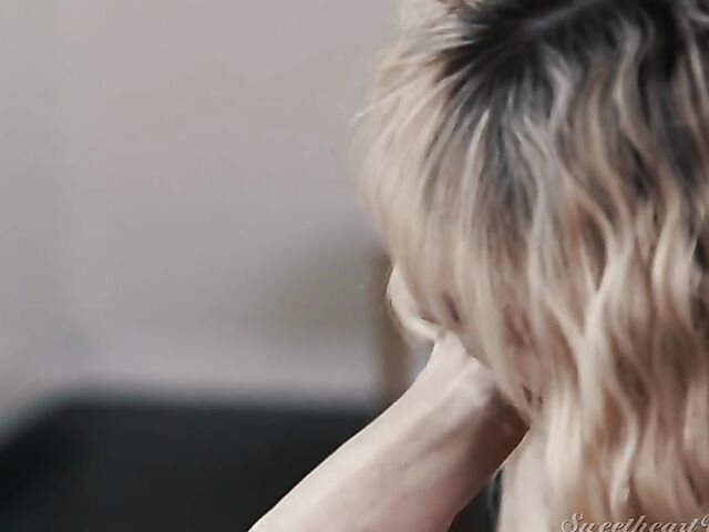 Blonde lesbians Nikki Sweet and Lilly Bell are hungry for each other