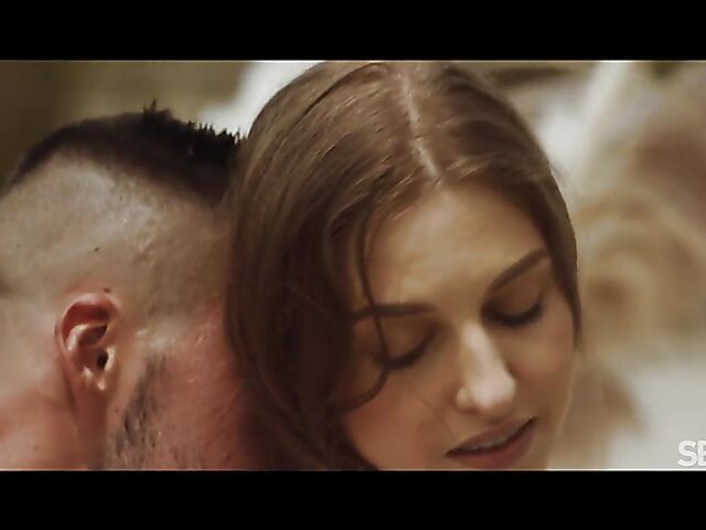 Erotic sex on the patio with sensual Jayla De Angelis