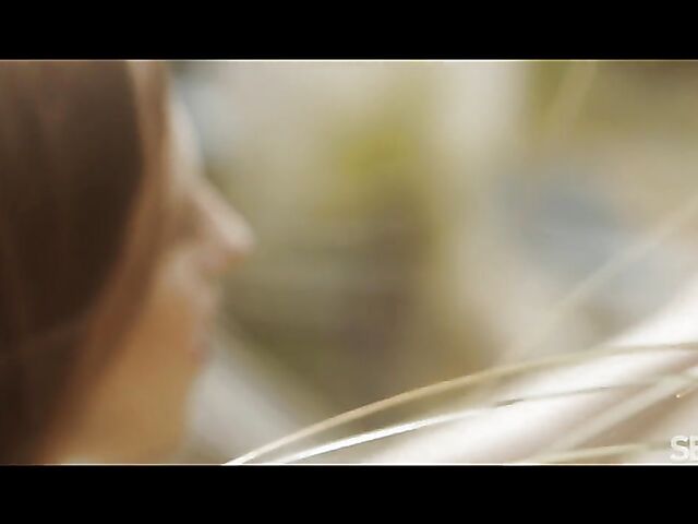 Erotic sex on the patio with sensual Jayla De Angelis