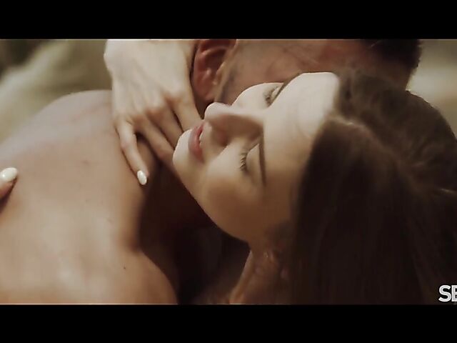 Erotic sex on the patio with sensual Jayla De Angelis