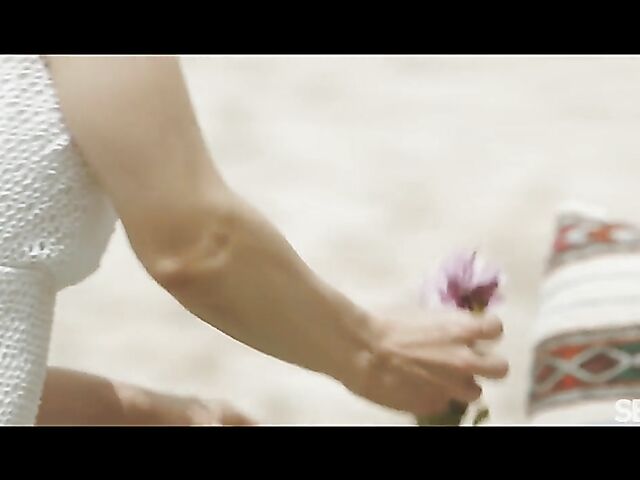 Erotic sex on the patio with sensual Jayla De Angelis