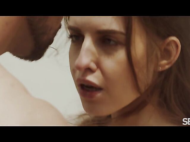 Erotic sex on the patio with sensual Jayla De Angelis