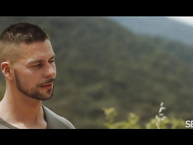 Erotic sex on the patio with sensual Jayla De Angelis