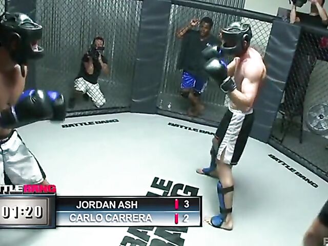 Battle Bang compilation of wrestling competition and sex in the ring