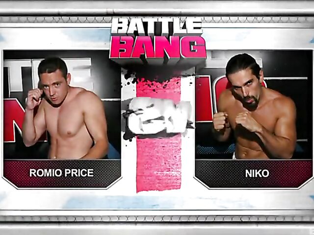 Wrestling fuck madness with hot Battle Bang members  Ann Marie Rios, Amy Brooke and Sophie Dee
