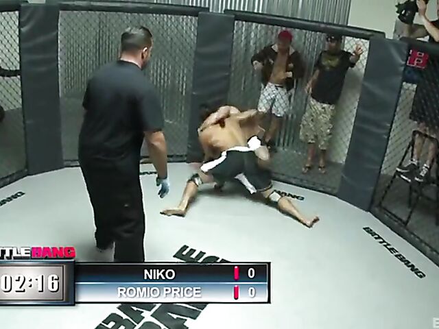 Wrestling fuck madness with hot Battle Bang members  Ann Marie Rios, Amy Brooke and Sophie Dee
