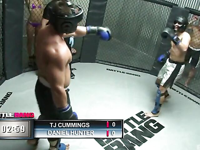 Wrestling fuck madness with hot Battle Bang members  Ann Marie Rios, Amy Brooke and Sophie Dee
