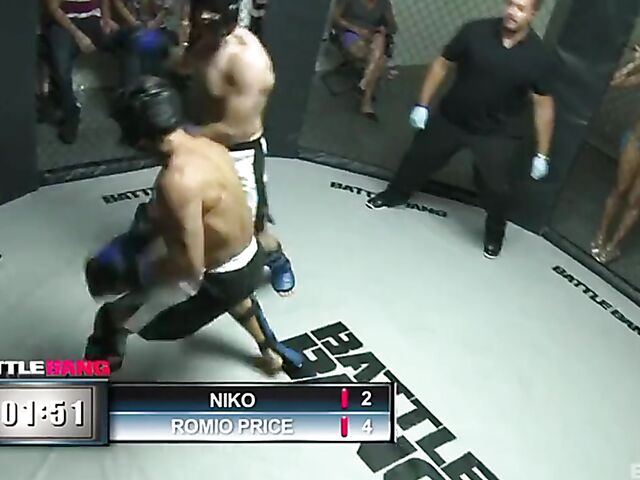 Wrestling fuck madness with hot Battle Bang members  Ann Marie Rios, Amy Brooke and Sophie Dee
