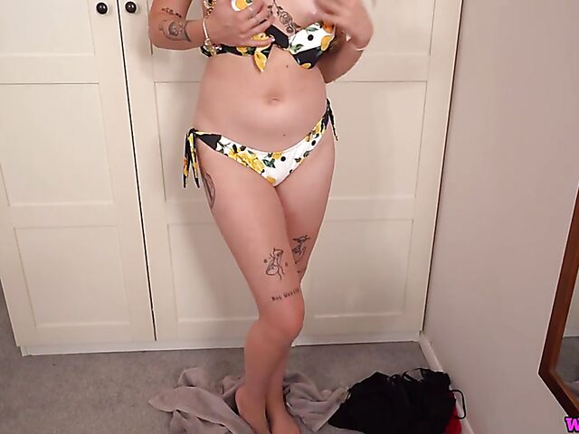 Sofia Rex - Amazing redhead JOI seduction and bikini strip