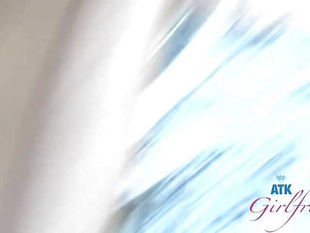 Outdoor POV shagging in the garden with Lily Adams