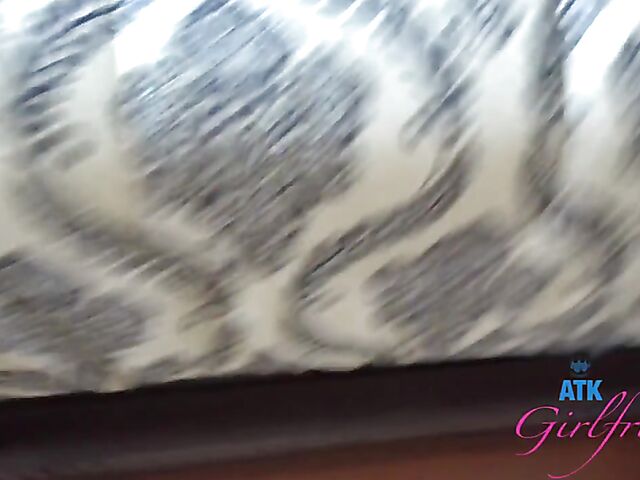 Outdoor POV shagging in the garden with Lily Adams