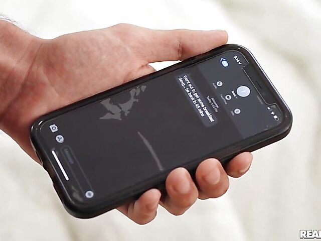 Inked big tit ebony Gogo Fukme caught and fucked by a white guy