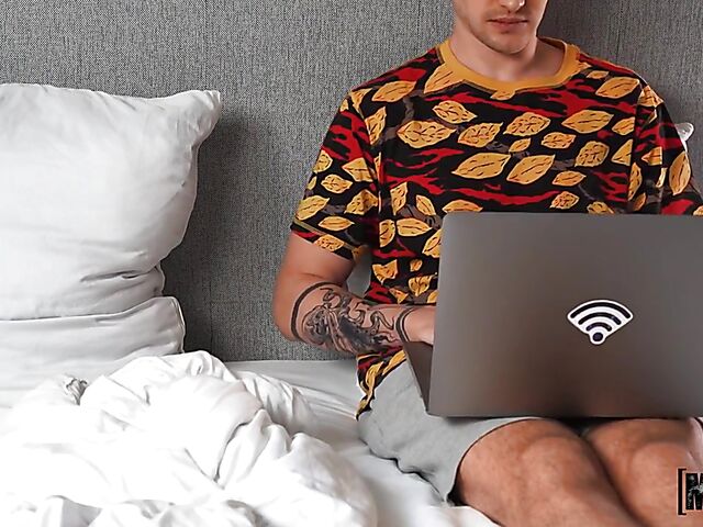 Anal POV in bed with young Russian girlfriend Julie Jess