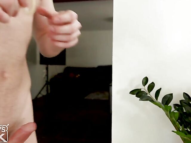 Nice sex session of athletic hot couple Clark Rogers and Ren Leo