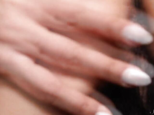 Exotic flat-chested beauty Rezza love showing her hairy armpits and hairy pussy