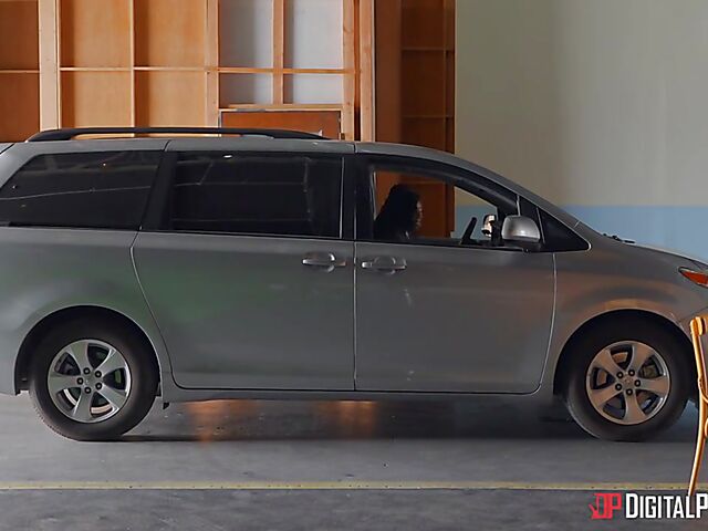 Bank robber Scott Nails can't resist Ebony Mystique's big black tits