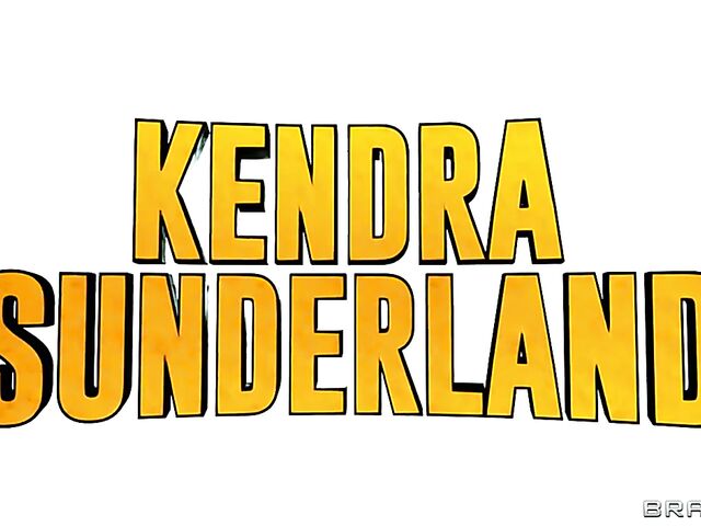 Kendra Sunderland - Hot blonde in stockings teases and fucks blindfolded Johnny Sins