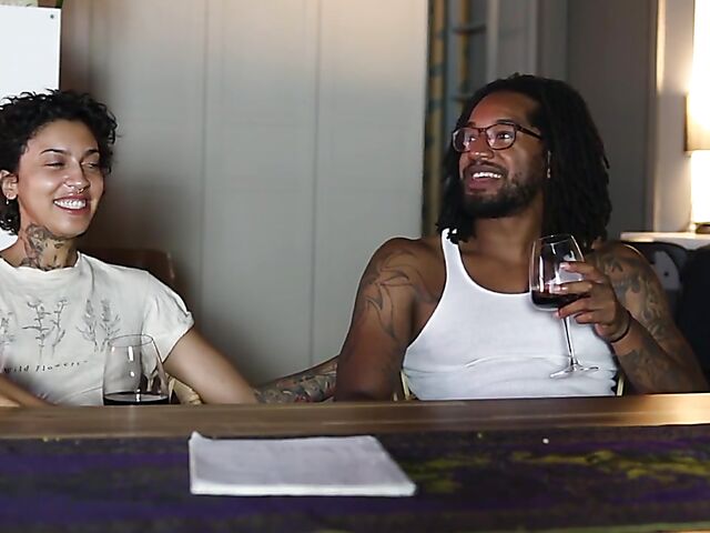 Ravyn & Sam - Exotic couple's kitchen sex video