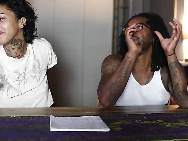 Ravyn & Sam - Exotic couple's kitchen sex video