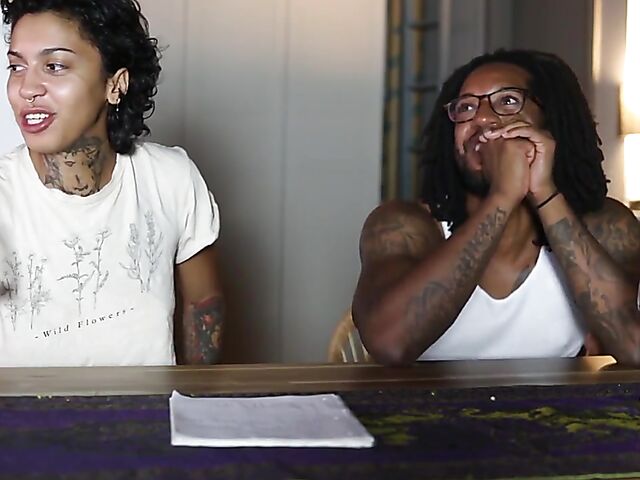 Ravyn & Sam - Exotic couple's kitchen sex video