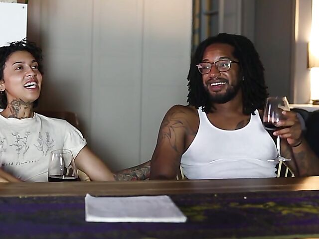 Ravyn & Sam - Exotic couple's kitchen sex video