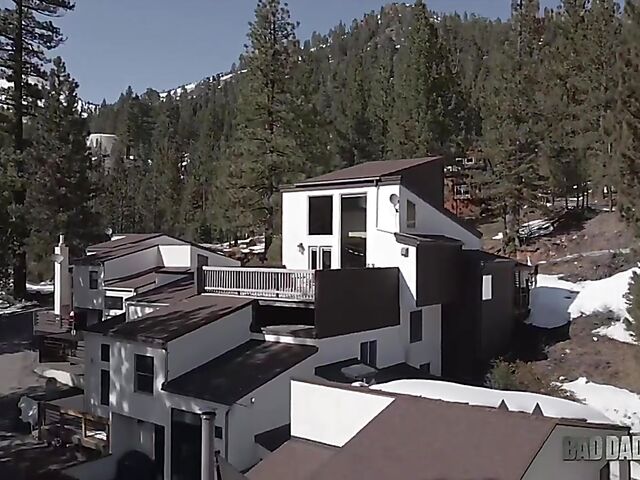 POV hairy teen with small tits Kasey Warner fucking daddy