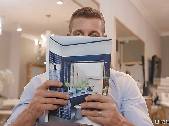 Secret fuck with Bella Rolland and threesome with Braylin Bailey at a beauty salon