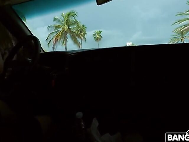 Easy Gracie Gates with big naturals gets talked into sex for money