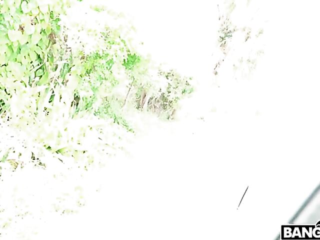 Easy Gracie Gates with big naturals gets talked into sex for money