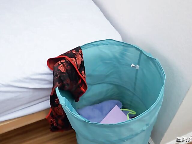 Interracial anal threesome in the dorm with Charlotte Sins and Nicole Kitt