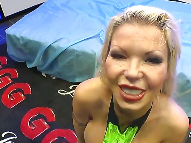 German anal blondes get fucked in the ass and swallow