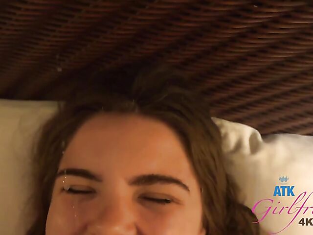 Virtual sex POV with cock loving ATK girls