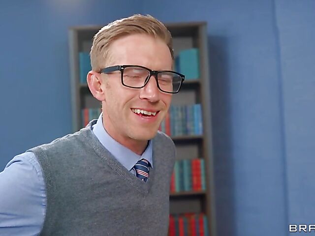 Roxee Couture's friends watching her fuck a big white dick of Danny D