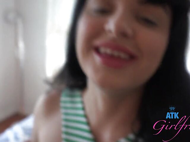 POV sex with Leda Lethoria who wants you to play with her pussy and feet