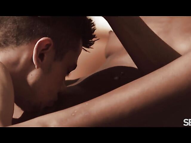 Interracial outdoor sensual loving with ebony goddess Romy Indy