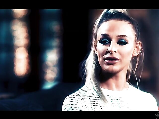 Busty lesbian Gabbie Carter and her new skinny lover Emma Hix