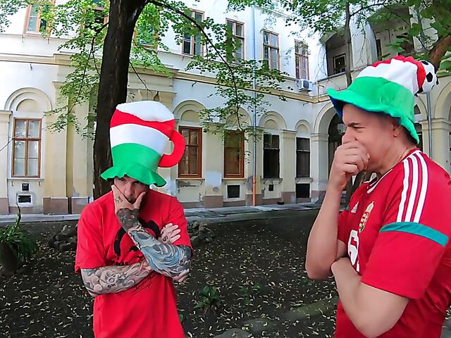 Dirty soccer fans have POV sex with Venera Maxima