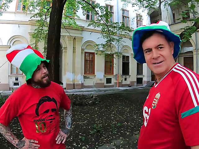 Dirty soccer fans have POV sex with Venera Maxima