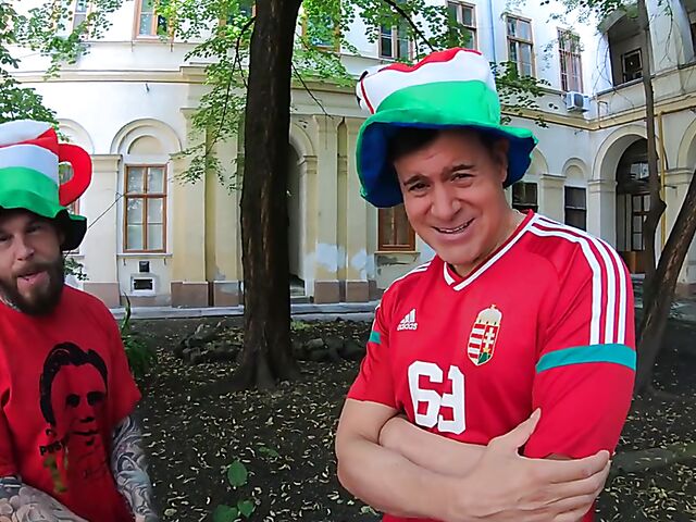 Dirty soccer fans have POV sex with Venera Maxima